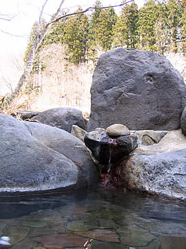 Kaikake Onsen open-air bath