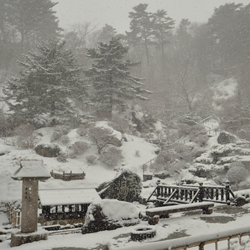 Ryokan Tamagoyu garden, Takayu Onsen