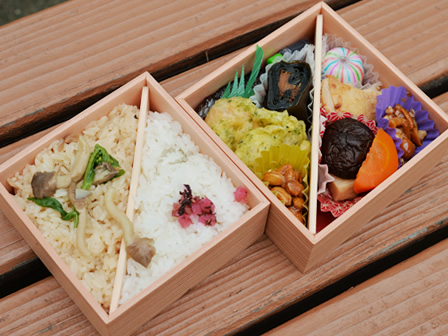 The whole of the third generation Ohara Shosuke Bento