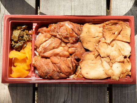 The whole of Torihei's Joshu Goyo Torimeshi Matsu-bento