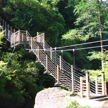 大柳川渓谷竜神橋