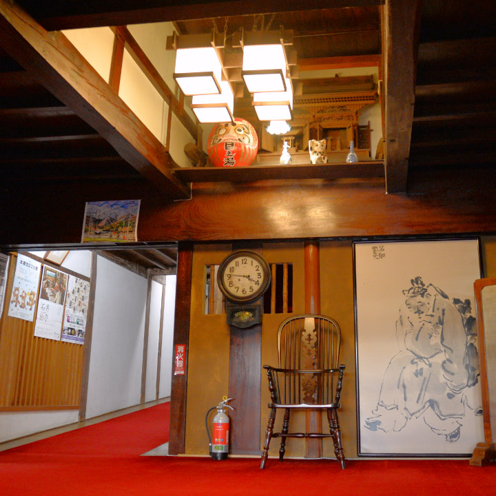 浅間温泉 目之湯 紫山楼 ロビー